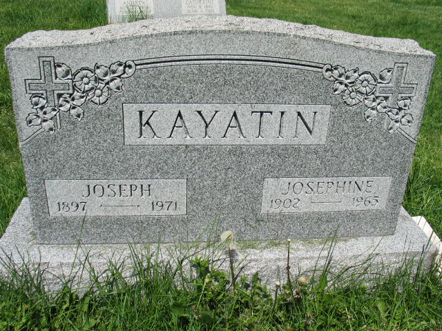 Joseph and Josephine Kayatin